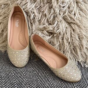 Girls Sparkling Flats